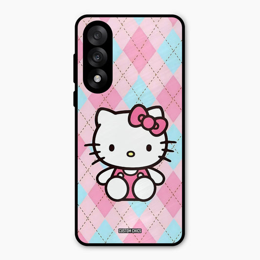 Cute Kitty Pattern Oneplus Nord 5 Mobile Back Cover - Cute PrintShield Case