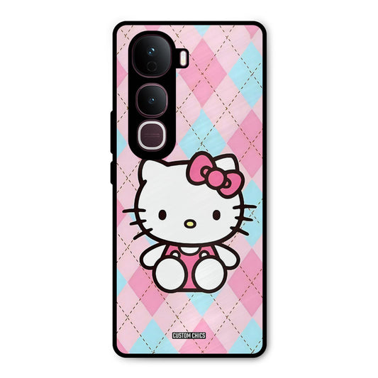 Cute Kitty Pattern Vivo Y400 Pro Mobile Back Cover - Cute PrintShield Case