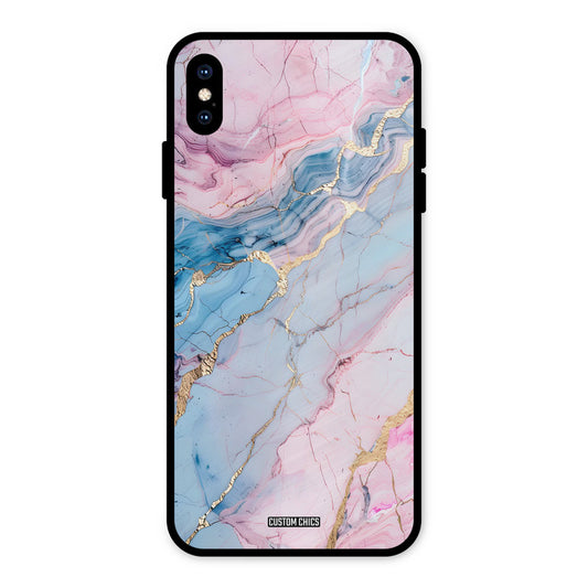 Cute Marble iPhone XS Max Mobile Back Cover - Aesthetic PrintShield Case