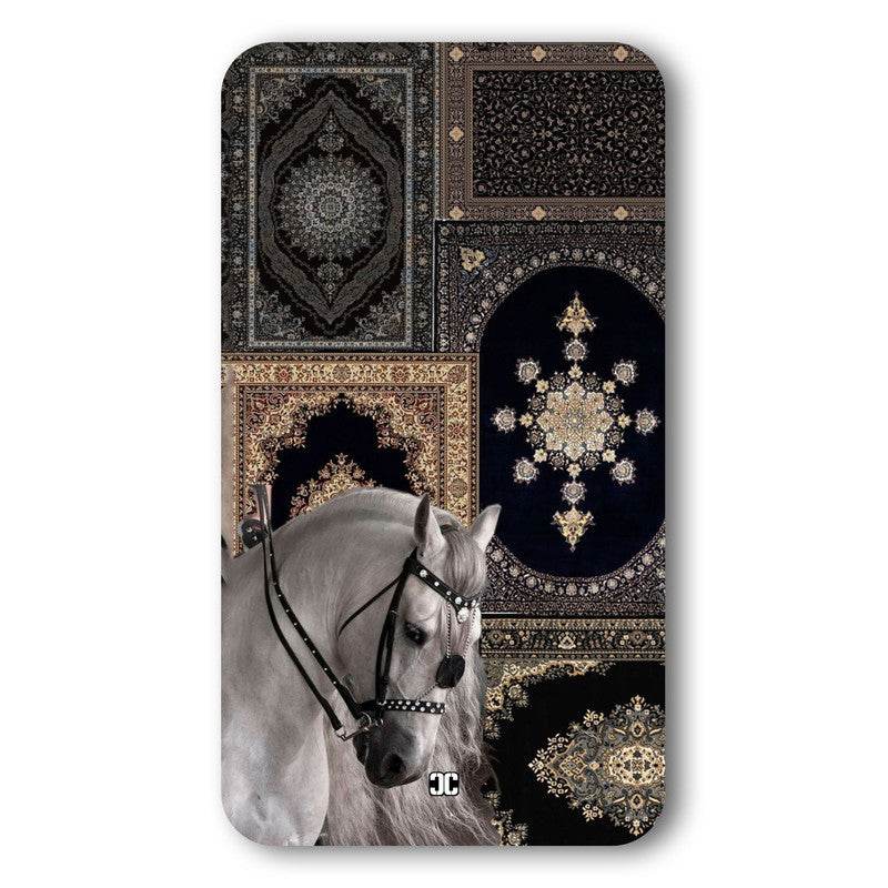 Cute White Horse Case – Premium PrintShield Mobile Cover