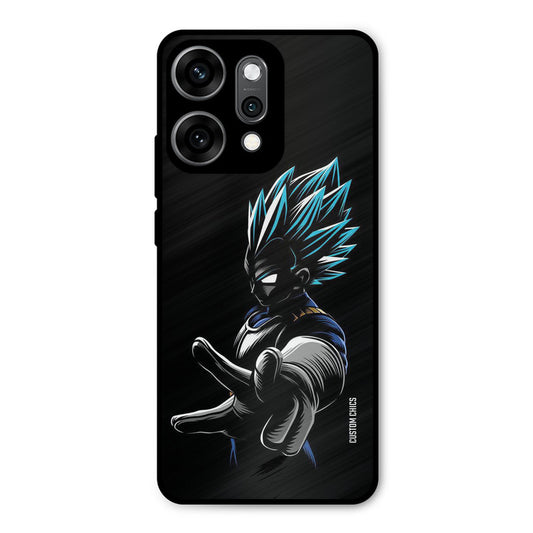Dark Vegeta Oppo Reno 14 Pro Mobile Back Cover - Anime PrintShield Case