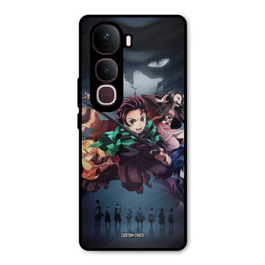 Demon Slayer Corp Vivo Y400 Pro Mobile Back Cover - Anime PrintShield Case