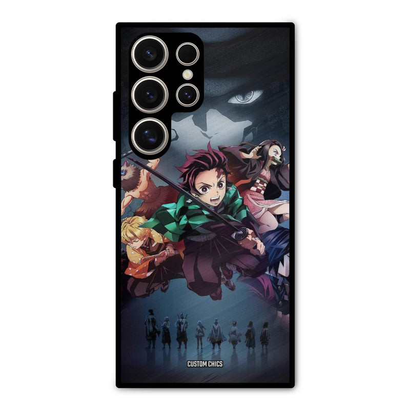 Demon Slayer Corp Samsung Galaxy S24 Ultra Mobile Back Cover - Anime PrintShield Case