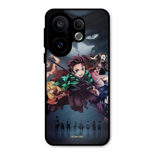 Demon Slayer Corp Vivo X200 FE Mobile Back Cover - Anime PrintShield Case