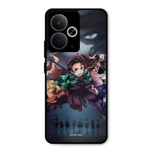 Demon Slayer Corp Realme 14T Mobile Back Cover - Anime PrintShield Case