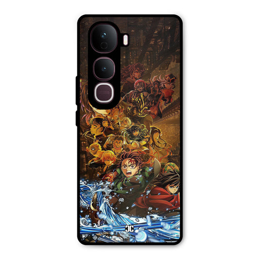 Demon Slayers Vivo Y400 Pro Mobile Back Cover - Anime PrintShield Case