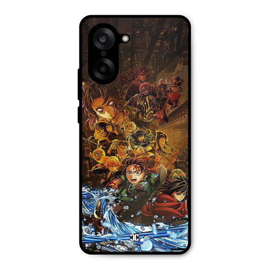 Demon Slayers Oneplus Nord CE5 Mobile Back Cover - Anime PrintShield Case