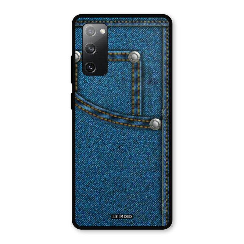 Denim Jeans Samsung Galaxy S20 FE 5G Mobile Back Cover - Aesthetic PrintShield Case