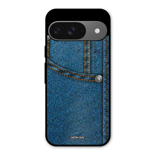 Denim Jeans Google Pixel 9 Mobile Back Cover - Aesthetic PrintShield Case