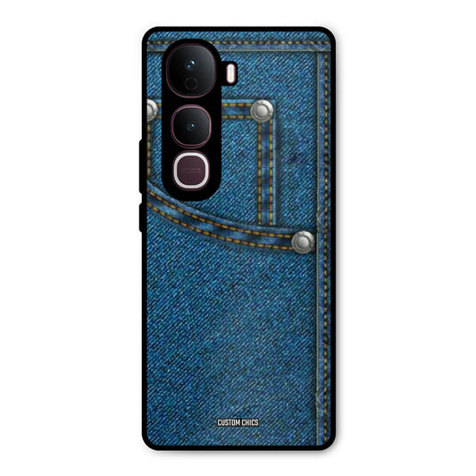Denim Jeans Vivo Y400 Pro Mobile Back Cover - Aesthetic PrintShield Case