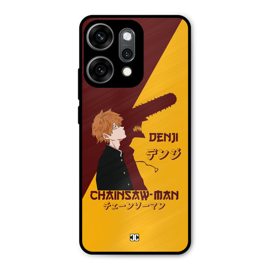 Denji Shadow Oppo Reno 14 Pro Mobile Back Cover - Anime PrintShield Case