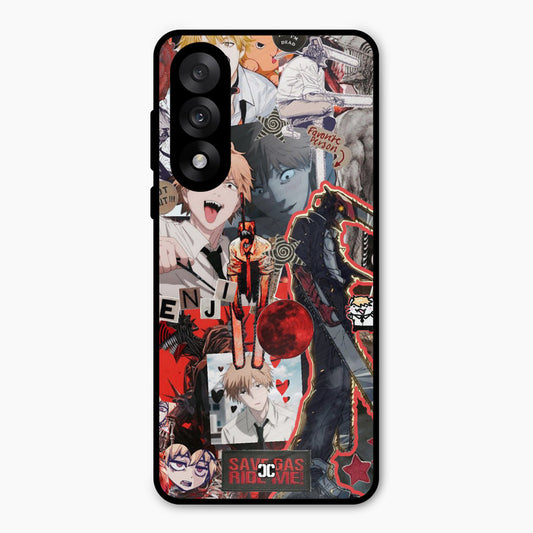 Denji Thoughts Oneplus Nord 5 Mobile Back Cover - Anime PrintShield Case