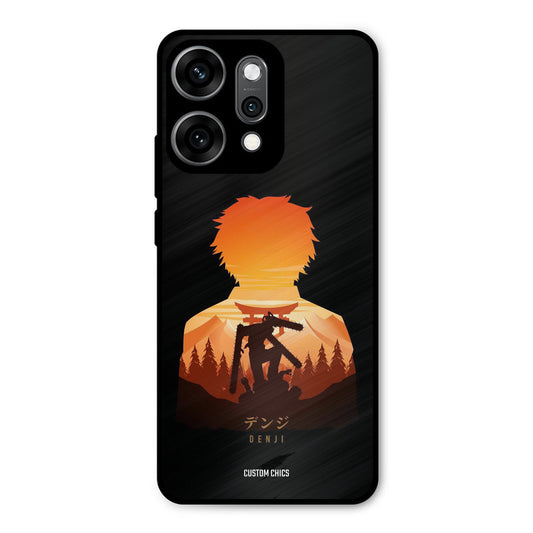 Denji Oppo Reno 14 Pro Mobile Back Cover - Anime PrintShield Case