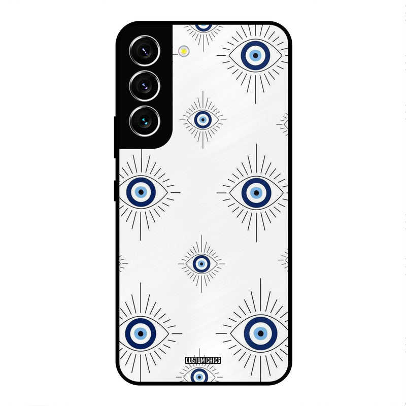 Devil Eye Samsung Galaxy S22 Mobile Back Cover - Aesthetic PrintShield Case
