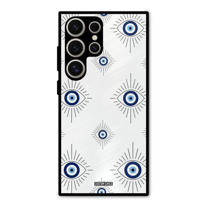 Devil Eye Samsung Galaxy S24 Ultra Mobile Back Cover - Aesthetic PrintShield Case