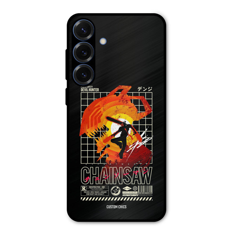 Devil Hunter Samsung Galaxy S25 Mobile Back Cover - Anime PrintShield Case