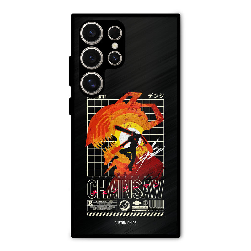Devil Hunter Samsung Galaxy S24 Ultra Mobile Back Cover - Anime PrintShield Case