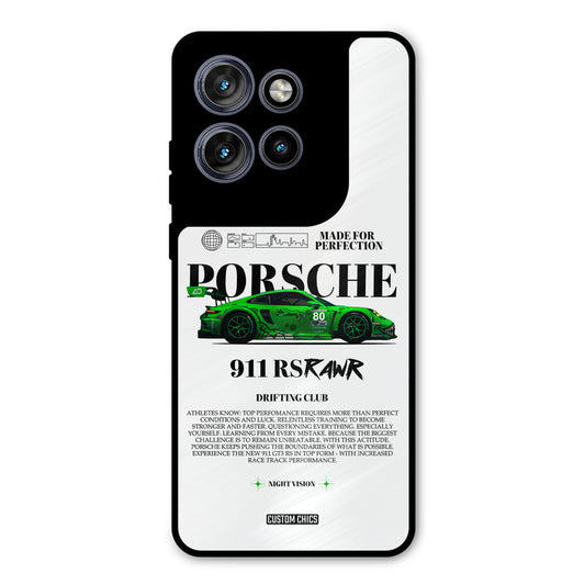 Dino Prosche Motorola Edge 50 Neo Mobile Back Cover - Car&Bike PrintShield Case