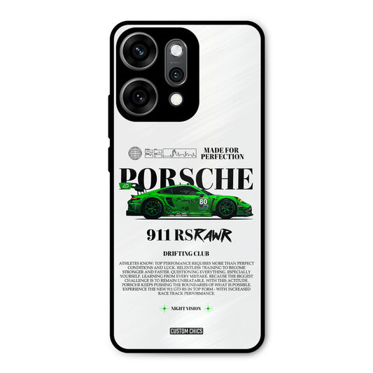 Dino Prosche Oppo Reno 14 Pro Mobile Back Cover - Car&Bike PrintShield Case