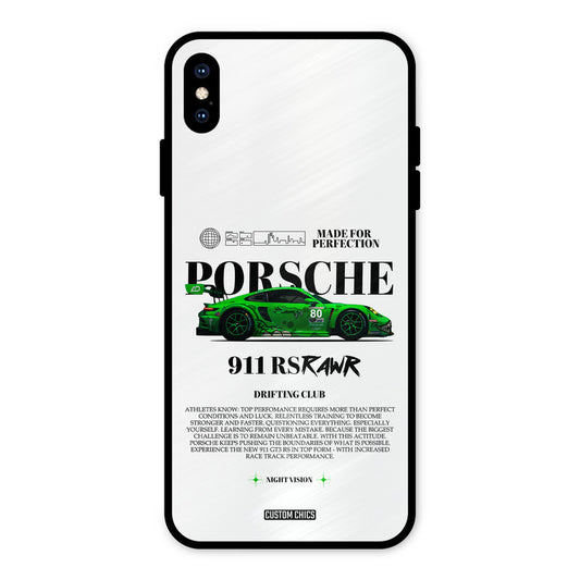 Dino Prosche iPhone XS Max Mobile Back Cover - Car&Bike PrintShield Case