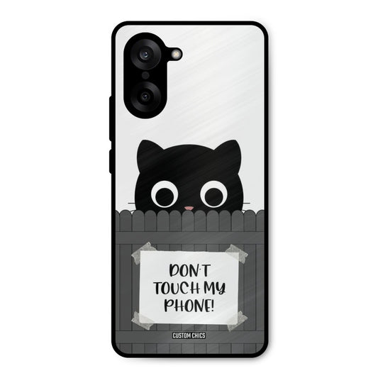 Dont Touch My Phone Oneplus Nord CE5 Mobile Back Cover - Typography PrintShield Case