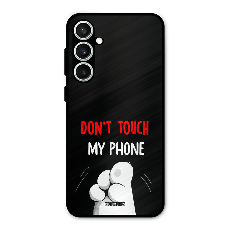 Dont Touch Samsung Galaxy S23 Mobile Back Cover - Cute PrintShield Case