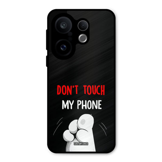 Dont Touch Vivo X200 FE Mobile Back Cover - Cute PrintShield Case