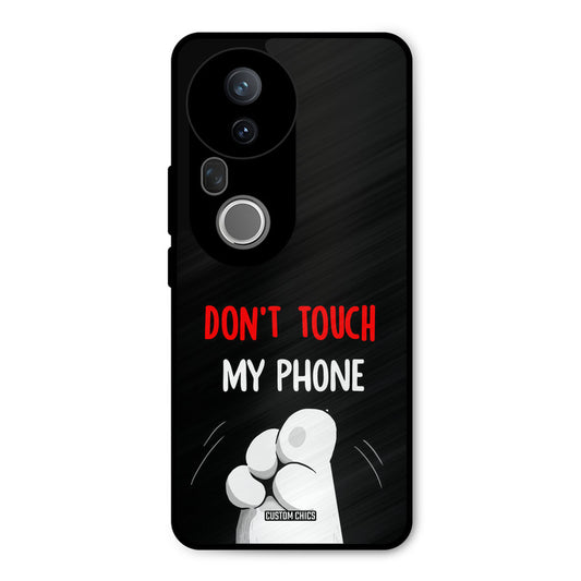 Dont Touch Vivo T4 Ultra Mobile Back Cover - Cute PrintShield Case