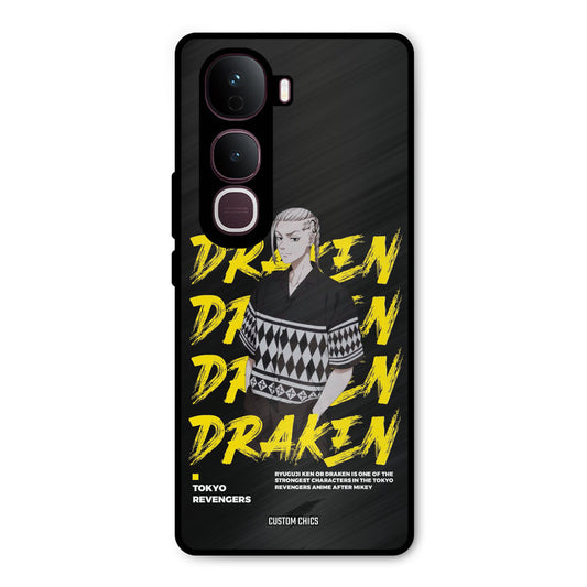 Draken Bro Vivo Y400 Pro Mobile Back Cover - Anime PrintShield Case