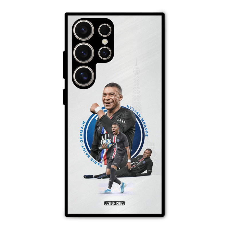 Elegant Mbappe Samsung Galaxy S24 Ultra Mobile Back Cover - Sports PrintShield Case