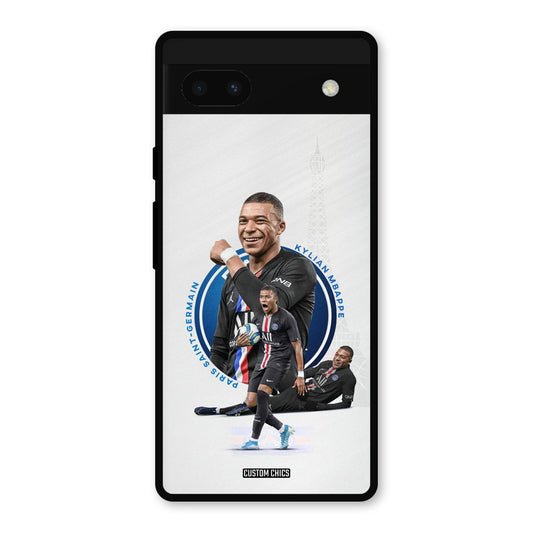 Elegant Mbappe Google Pixel 6a Mobile Back Cover - Sports PrintShield Case