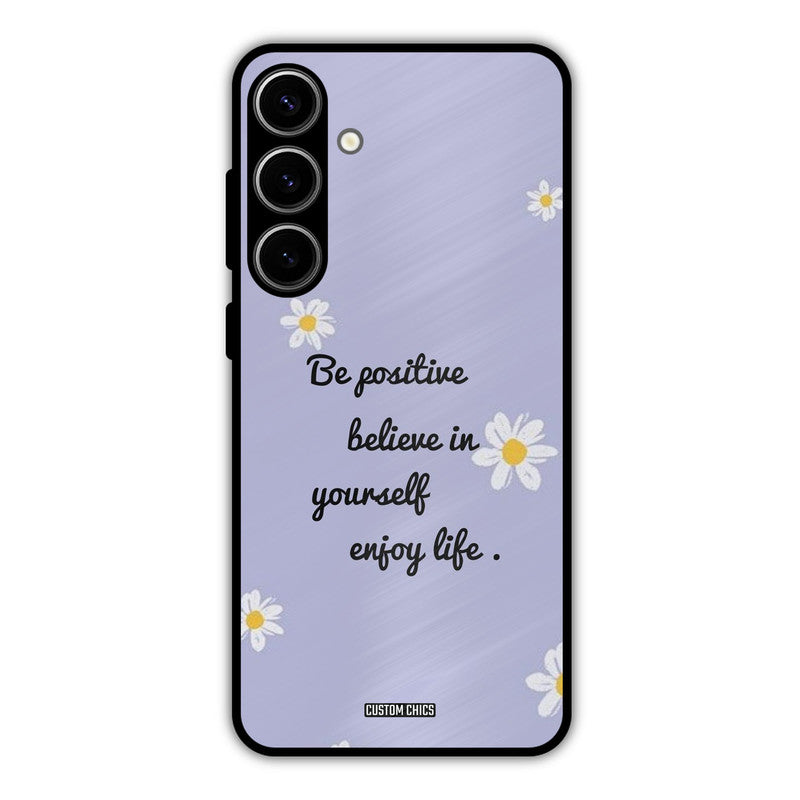 Enjoy Life Samsung Galaxy S24 Plus Mobile Back Cover - Cute PrintShield Case