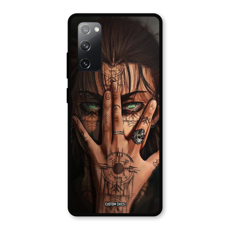 Eren Tattoo Samsung Galaxy S20 FE Mobile Back Cover - Anime PrintShield Case