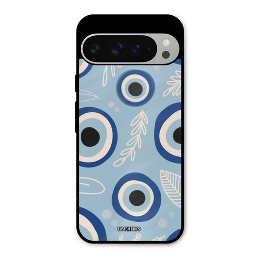 Evil Eye Painting Google Pixel 9 Pro XL Mobile Back Cover - Aesthetic PrintShield Case