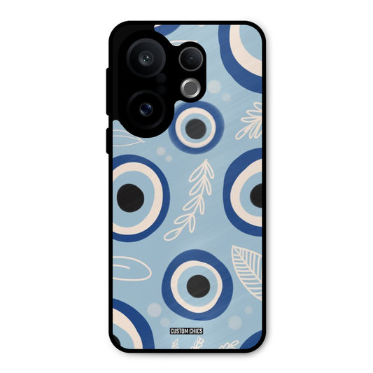 Evil Eye Painting Vivo X200 FE Mobile Back Cover - Aesthetic PrintShield Case