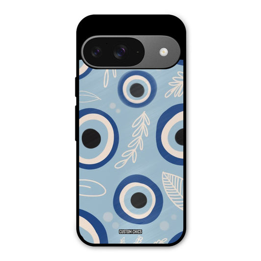 Evil Eye Painting Google Pixel 9 Mobile Back Cover - Aesthetic PrintShield Case