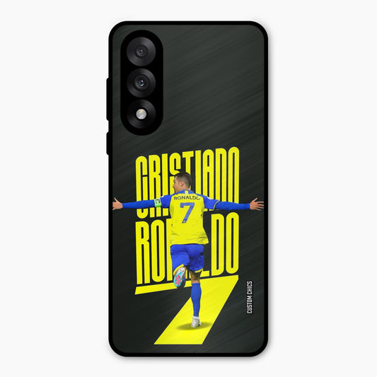 Excited Ronaldo Oneplus Nord 5 Mobile Back Cover - Sports PrintShield Case