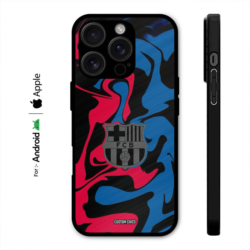FC Barcelona Comic Case – Premium PrintShield Mobile Cover