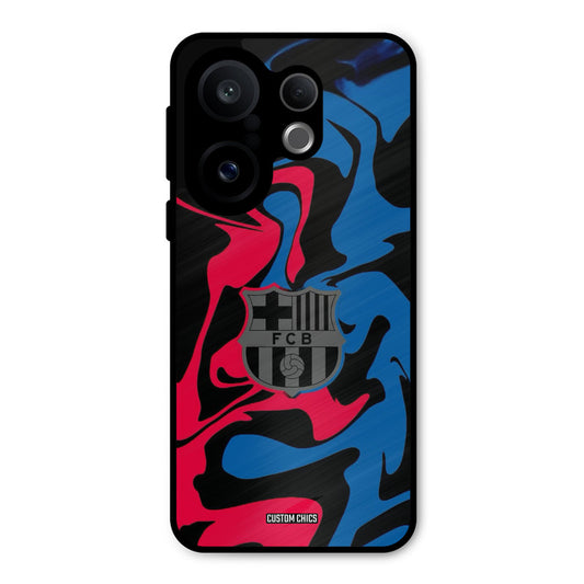 FC Barcelona Comic Vivo X200 FE Mobile Back Cover - Sports PrintShield Case