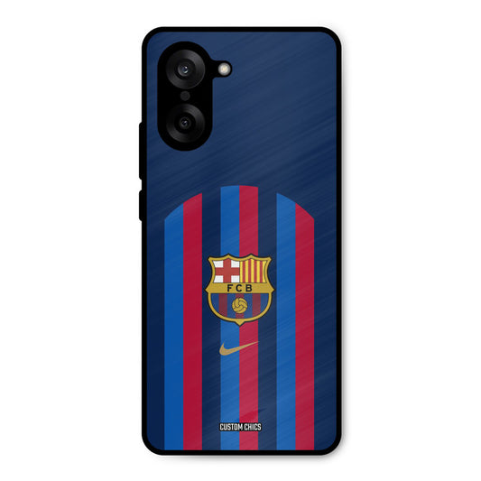 FCB Stripes Oneplus Nord CE5 Mobile Back Cover - Sports PrintShield Case