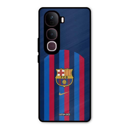 FCB Stripes Vivo Y400 Pro Mobile Back Cover - Sports PrintShield Case