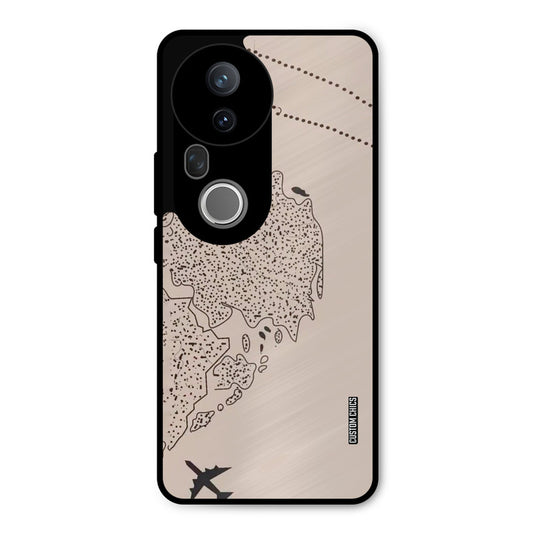 First Half Map Vivo T4 Ultra Mobile Back Cover - Cute PrintShield Case