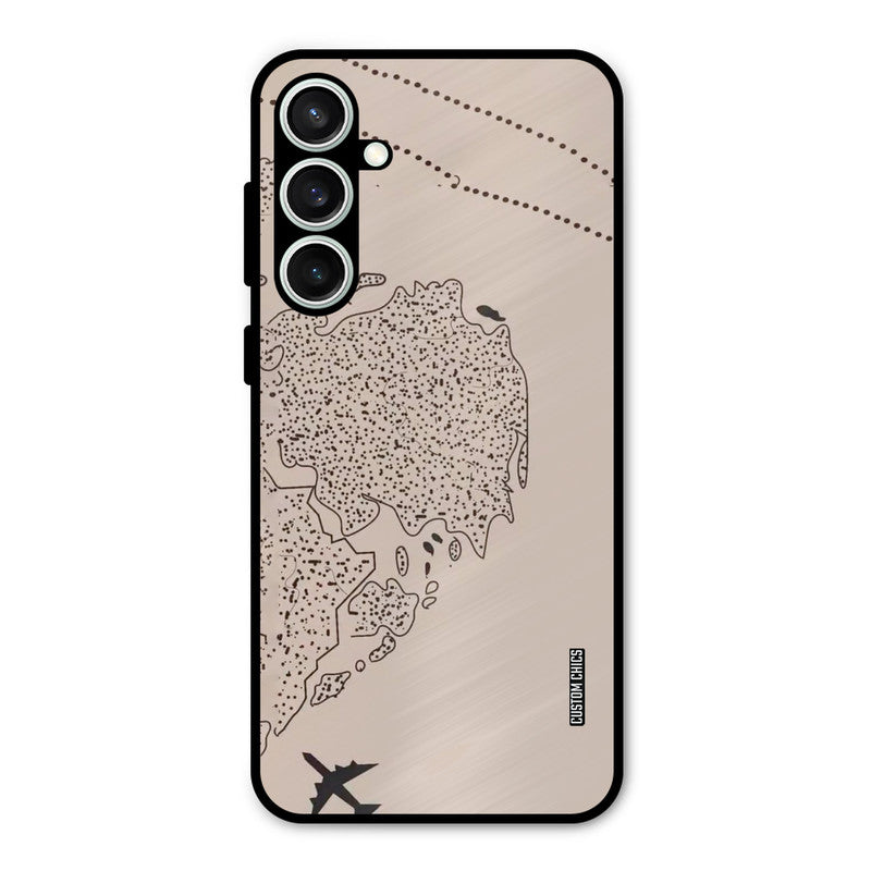 First Half Map Samsung Galaxy S23 Mobile Back Cover - Cute PrintShield Case