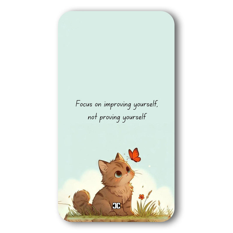 Focus On Improving Case – Premium PrintShield Mobile Cover