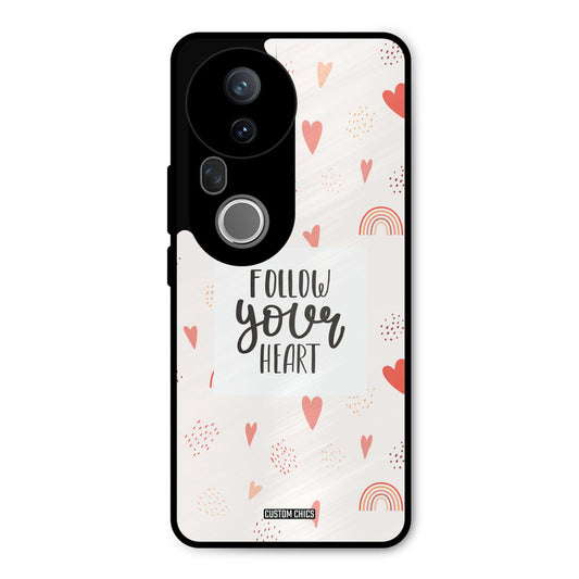 Follow Heart Vivo T4 Ultra Mobile Back Cover - Typography PrintShield Case