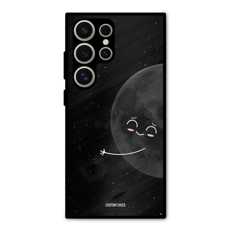 Full Moon Samsung Galaxy S24 Ultra Mobile Back Cover - Cute PrintShield Case