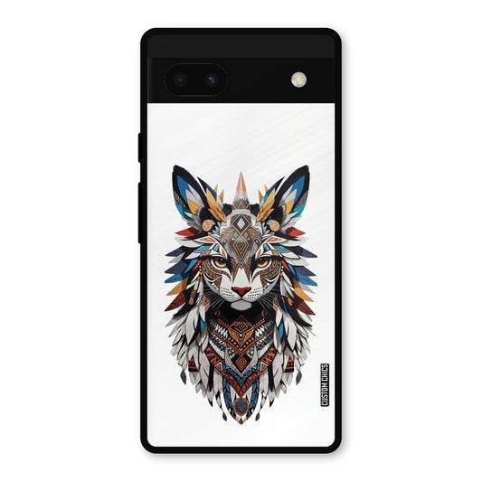 Furry Cat Face Google Pixel 6a Mobile Back Cover - Cute PrintShield Case