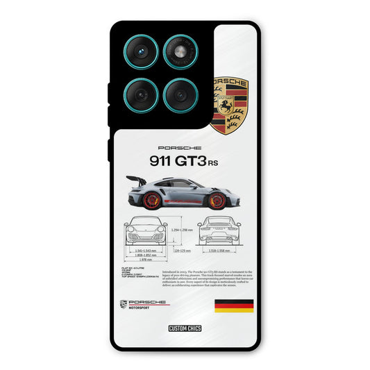 GT3 Supercar Motorola Edge 60 Fusion Mobile Back Cover - Car&Bike PrintShield Case