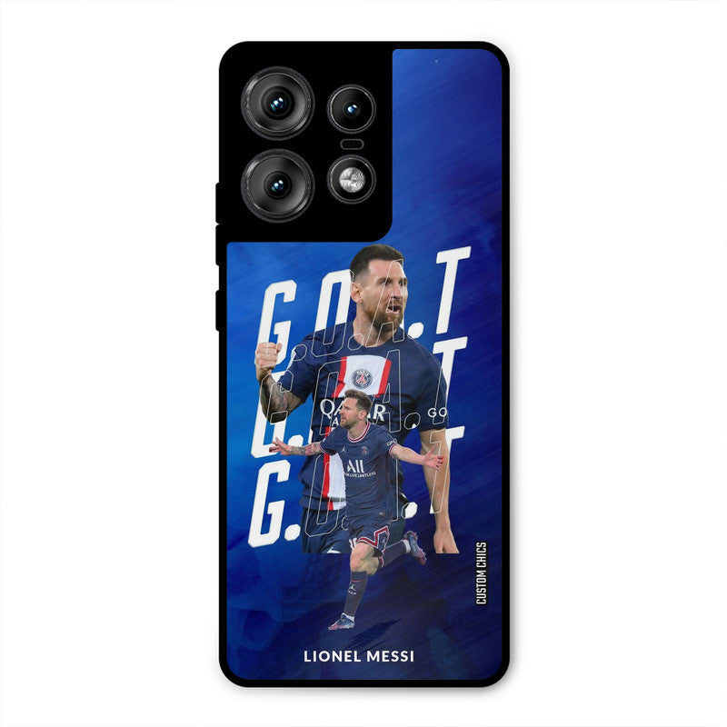 Goat Messi Motorola Edge 50 Pro Mobile Back Cover - Sports PrintShield Case