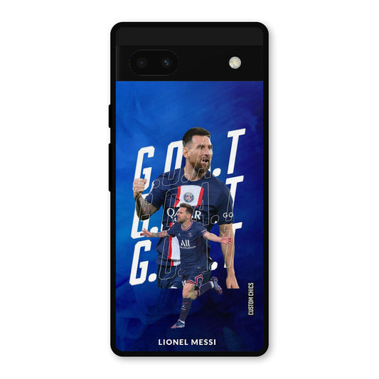 Goat Messi Google Pixel 6a Mobile Back Cover - Sports PrintShield Case